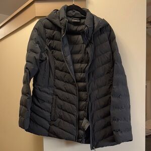 Women's Black Quilted Jacket